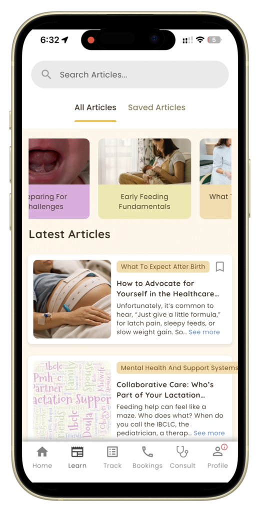 Clinical guides screen